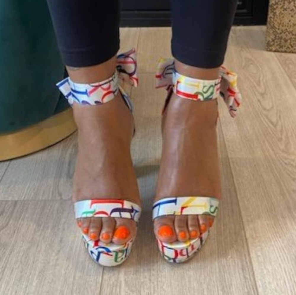 Open toe heels - Picture 3 of 5